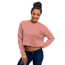 Load image into Gallery viewer, FWS Embroidered Crop Sweatshirt