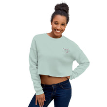 Load image into Gallery viewer, FWS Embroidered Crop Sweatshirt
